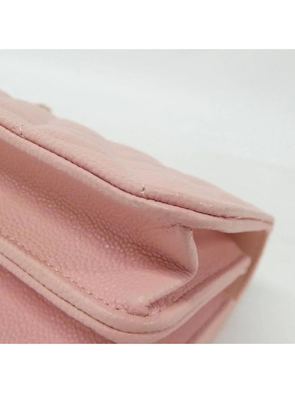 Chanel Chain Clutch Pink